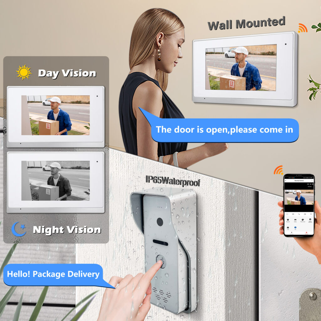 El mejor timbre con video para la seguridad de la puerta: características, instalación e información mayorista 3 270