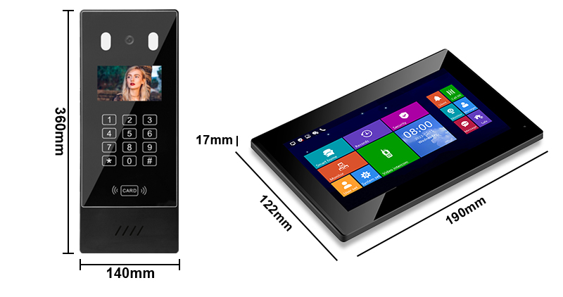 Fingerprint Doorbell Camera: The Future of Smart Home & Business Security Access 1 D17M72T Szczegóły dotyczące graffiti 09