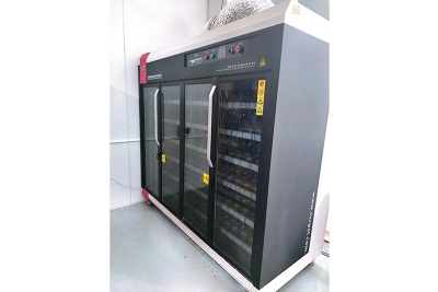 Ligne de production 91 Test de rodage de l'alimentation