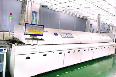 Ligne de production 46 Soudure par refusion