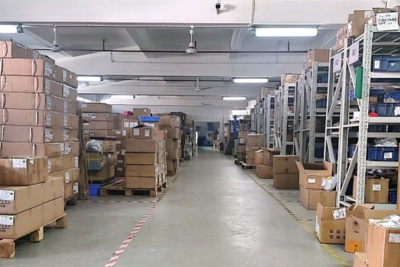 Ligne de production 97 Ensemble de la machine Bac à matériaux