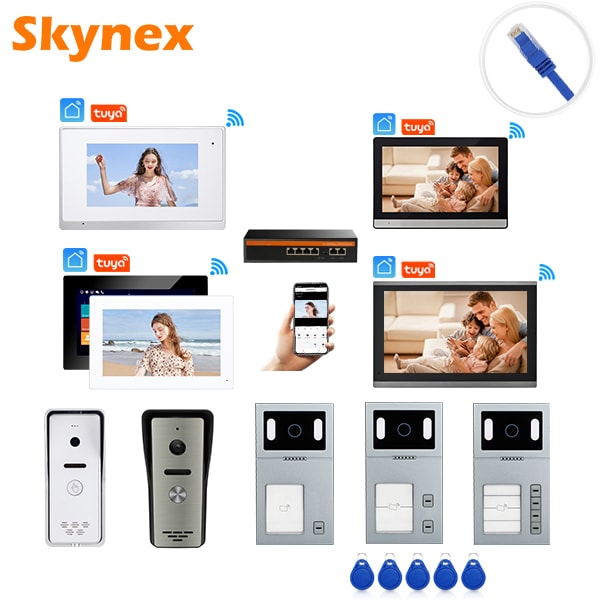 Intercomunicador inteligente para edificios de apartamentos: Características, beneficios y guía de suministro al por mayor 2 3