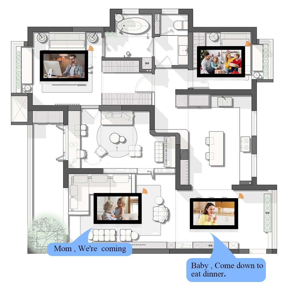 WiFi Video Door Phone Intercom: Smart Entry Solutions for Homes & Businesses 4 5 6