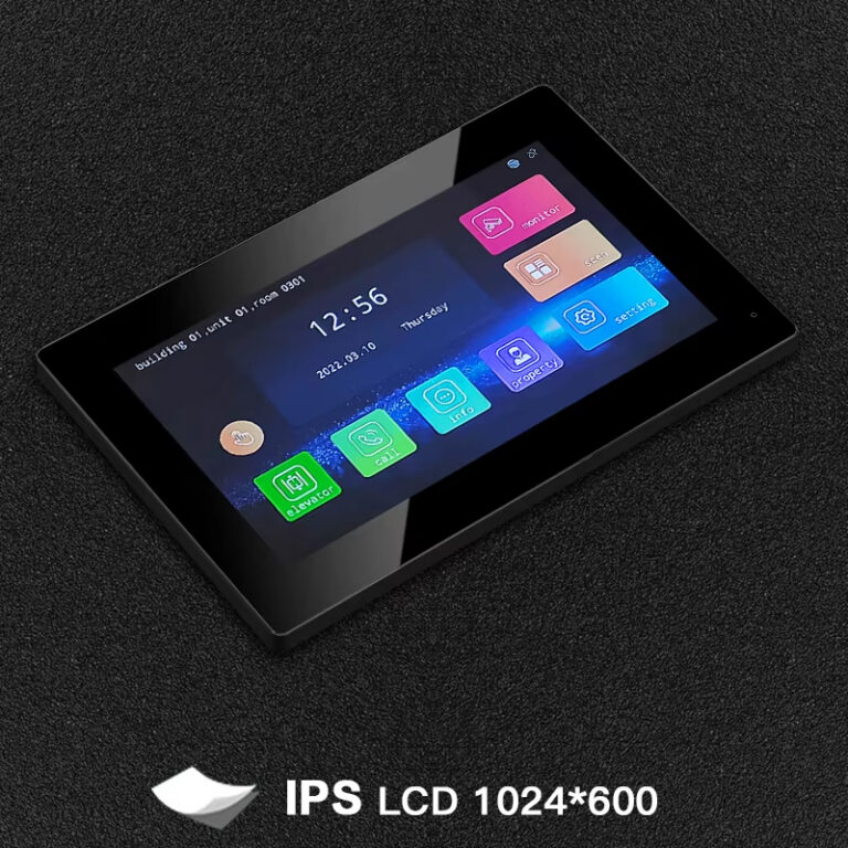 📢 Meet Our 7″ IPS Full‑Touch Indoor Monitor – No Tuya, No Fuss