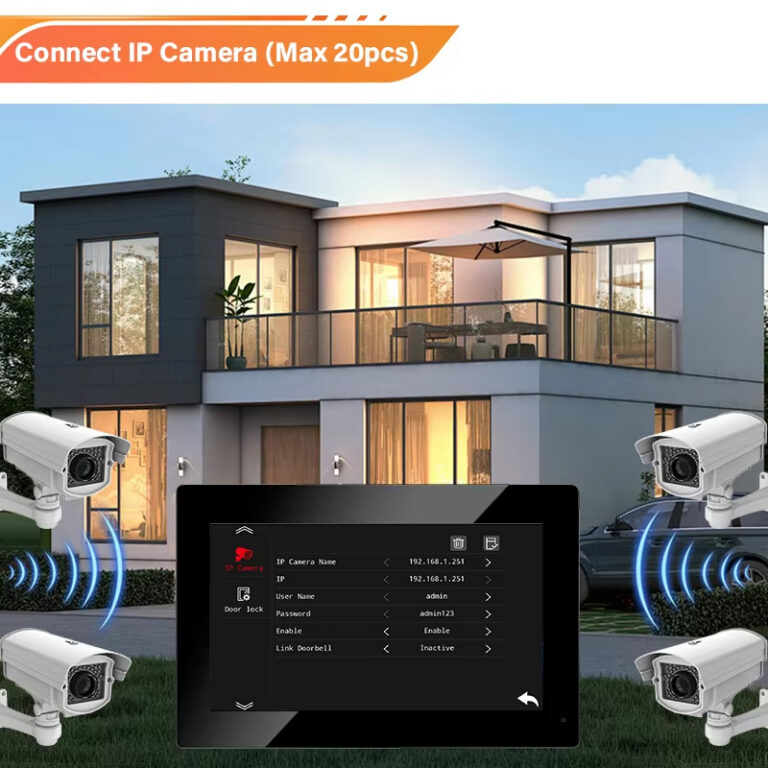 New Arrival! 2-Wire 7″ Villa Video Intercom Kit – Simple Installation, Powerful Protection