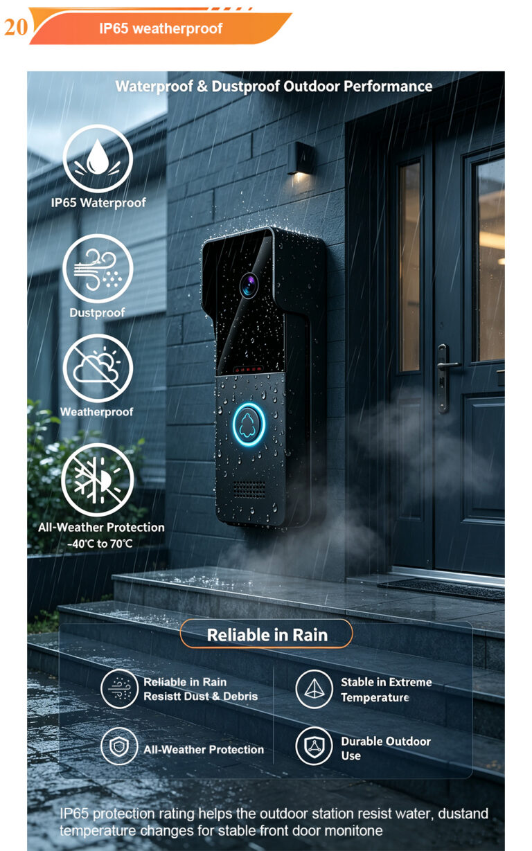 ✨ New Arrival: 7 Inch Tuya IP Villa Intercom Kit (V1-IP + S71-IP-Tuya) – Smart, Connected, and Built for Modern Living