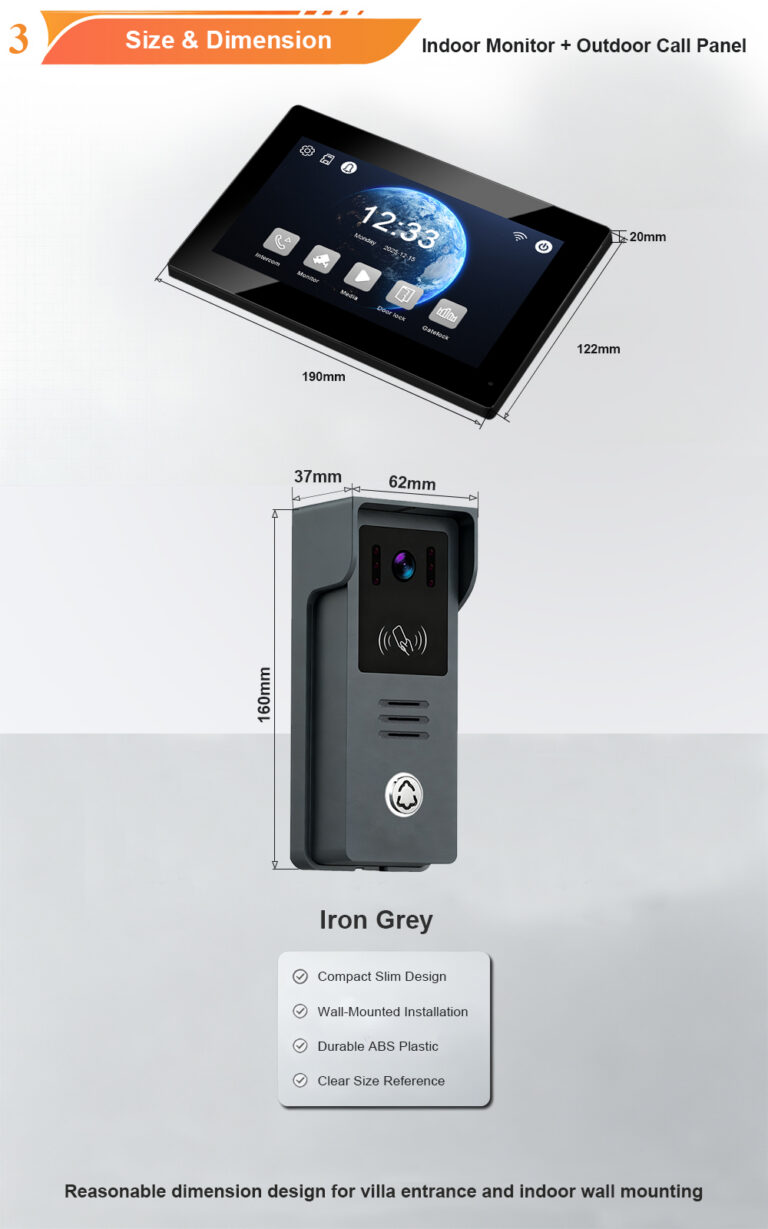 IP Villa Video Door Phone Wire Connection Method: Complete Home Intercom Wiring Guide