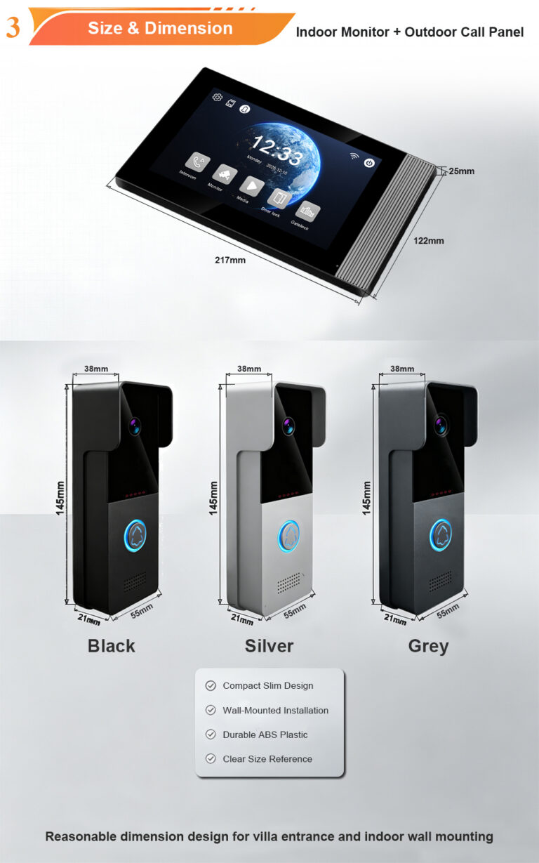 2026 New Villa Doorbell – Versatile, Durable, and Built for Modern Living