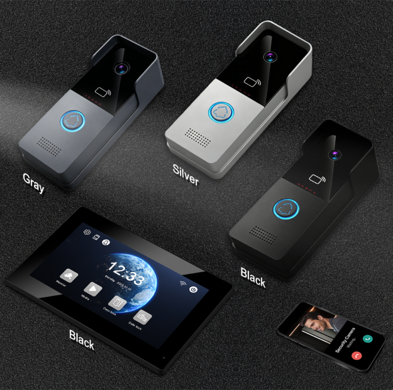 IP Villa Kit: 7″ Indoor Monitor with Tuya WiFi & Outdoor Call Panel – Basic Function Instruction and Connection Guide