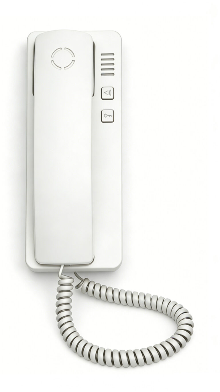 Audio Intercom 1-Button Outdoor Station & Indoor Handset – Connection Guide